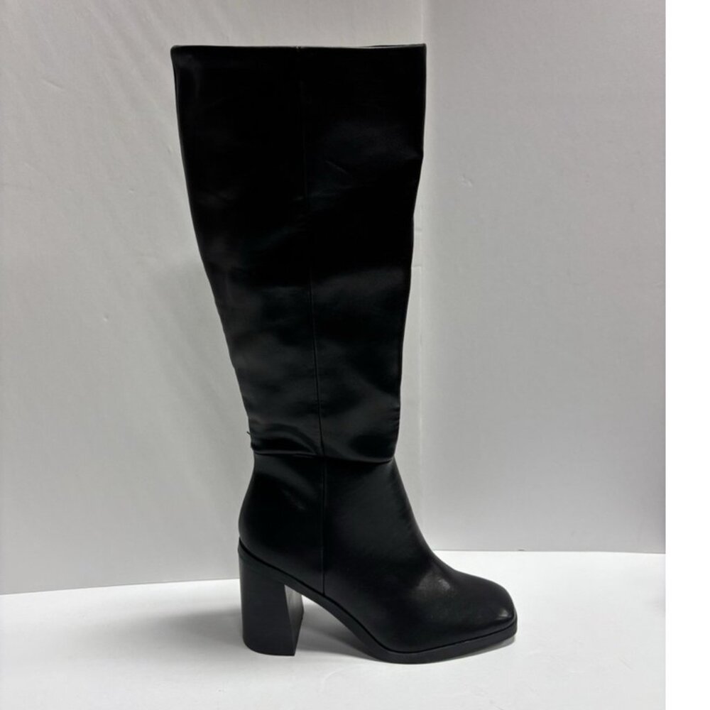 Dolce Vita Women’s Flapper Black Knee High Boots, Size 7.5 M